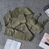 3pcs Army Green